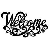 Welcome Metal Wall Art, Entryway Wall Decor, Welcome Home Signs, Wedding Welcome Sign, Wall Hangings, Geometric Wall Art, Metal Signs