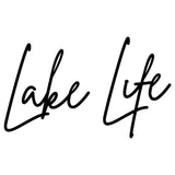 64.65Lake Life Metal Sign, Personalized Lake House Signs