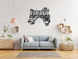 Built Not Bought Garage Art, Custom Metal Signs Garage Wall Art