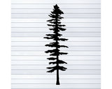 Sitka Tree Metal Wall Art for Nature Lover, Metal Tree Wall Decor