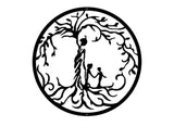 Tree of Life Metal Wall Art, Family Tree Wall Art, Mother's Day Gift from Kids