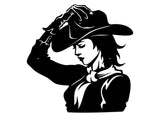 Cowgirl Room Decor, Teen Girl Metal Wall Art For Living Room