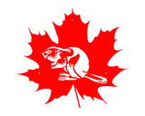 Maple Leaf Metal Wall Art, Metal Leaf Wall Art Home Decor, Leaf Beaver For Above Bed Wall Hanging, Leaf Sculpture Gift For Wildlife Lover