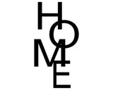 Metal Home Sign for Walls, Outdoor Metal Wall Art