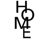 Metal Home Sign for Walls, Outdoor Metal Wall Art