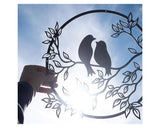 86.06Love Birds Wall Art, Metal Birds Wall Decor, Bird Lover Gift