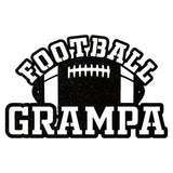 Football Metal Wall Art, Metal Decorative Sports Metal Wall Art