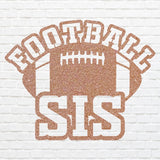 Modern Football Sis Metal Art,  Black Meta Sister Game Room Art
