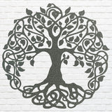 Tree Of Life Metal Art for Home Decoration, Outdoor Metal Wall Art