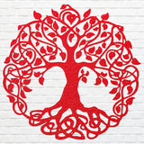 Tree Of Life Metal Art for Home Decoration, Outdoor Metal Wall Art
