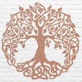 Tree Of Life Metal Art for Home Decoration, Outdoor Metal Wall Art