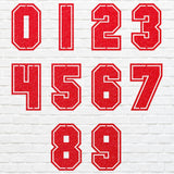 Sports Number Metal Sign, Sports Wall Art, Custom Metal Wall Decor