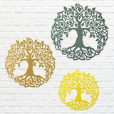Tree Of Life Metal Art for Home Decoration, Outdoor Metal Wall Art