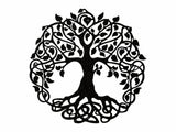 Tree Of Life Metal Art for Home Decoration, Outdoor Metal Wall Art