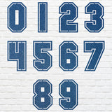 Sports Number Metal Sign, Sports Wall Art, Custom Metal Wall Decor