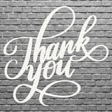 Thank You Metal Sign, Laser Cut Thank You Heart Metal Wall Art, Modern Living Room Wall Art, Thank You Housewarming Gift
