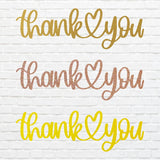 Thank You Metal Wall Art, Thank You Heart Metal Sign, Laser Cut Metal Wall Art, Modern Home Decor, Housewarming Gift