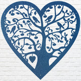Heart Tree Of Life Art, Metal Tree Of Life Wall Art, Metal Nature Wall Art, Home Office Tree Of Life Decor, Nature Lover Gift