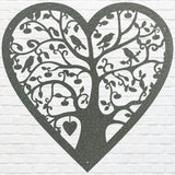 Heart Tree Of Life Art, Metal Tree Of Life Wall Art, Metal Nature Wall Art, Home Office Tree Of Life Decor, Nature Lover Gift