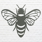 Honey Bee Wall Art, Bee Home Decor, Laser Cut Metal Wall Decor, Metal Bee Wall Art, Metal Outdoor Art, Housewarming Gift