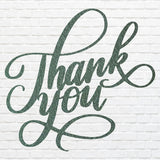 Thank You Metal Sign, Laser Cut Thank You Heart Metal Wall Art, Modern Living Room Wall Art, Thank You Housewarming Gift