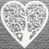 Heart Tree Of Life Art, Metal Tree Of Life Wall Art, Metal Nature Wall Art, Home Office Tree Of Life Decor, Nature Lover Gift