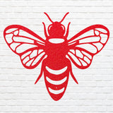 Honey Bee Wall Art, Bee Home Decor, Laser Cut Metal Wall Decor, Metal Bee Wall Art, Metal Outdoor Art, Housewarming Gift