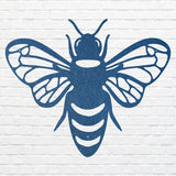 Honey Bee Wall Art, Bee Home Decor, Laser Cut Metal Wall Decor, Metal Bee Wall Art, Metal Outdoor Art, Housewarming Gift