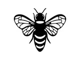 Honey Bee Wall Art, Bee Home Decor, Laser Cut Metal Wall Decor, Metal Bee Wall Art, Metal Outdoor Art, Housewarming Gift