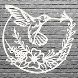Hummingbird Metal Wall Art, Wall Decoration, Nature Wall Art, Bird Wall Hanging Decor, Metal Artwork, Bird Lovers Gift