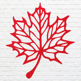 Metal Leaf Wall Art, Maple Leaf Wall Decor, Nature Wall Art, Wall Hanging Decor, Metal Artwork, Above Bed Wall Decor
