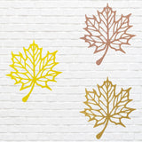 Metal Leaf Wall Art, Maple Leaf Wall Decor, Nature Wall Art, Wall Hanging Decor, Metal Artwork, Above Bed Wall Decor