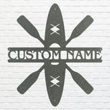 Paddle Board Custom Metal Wall Art, Wall Decoration, Nautical Wall Art, Metal Art Wall Decor, Lake House Decor, Metal Artwork