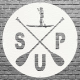Paddle Boarding SUP Metal Wall Art, Wall Decoration, Nautical Wall Art, Metal Art Wall Decor, Lake House Decor, Metal Artwork