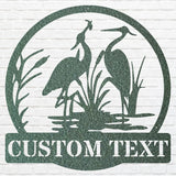 Heron Wall Art, Custom Metal Art, Wildlife Metal Wall Art, Bird Wall Art, Farmhouse Wall Art, Metal Wall Decor, Bird Lover Gift