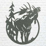 Moose Wall Art, Wildlife Moose Decor, Metal Animal Wall Art, Nature Wall Art, Animal Wall Decor, Animal Lover Gift