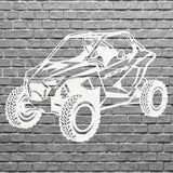 UTV Metal Art, Car Wall Decor, UTV Wall Art for Garage Decor, Garage Art, Metal Wall Art for Car Enthusiast, Car Lover Gift