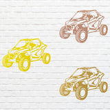 UTV Metal Art, Car Wall Decor, UTV Wall Art for Garage Decor, Garage Art, Metal Wall Art for Car Enthusiast, Car Lover Gift