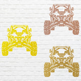 UTV Wall Art, Off Road Car Art, Laser Cut Metal Sign, Workshop Wall Sign, Metal Car Silhouette, Garage Wall Decor