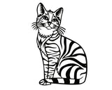 Metal Cat Wall Art, Metal Cat Wall Hangings, Above Bed Cute Animal Wall Decor, Metal Wall Decor, Cat Lover Gift