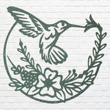 Hummingbird Metal Wall Art, Wall Decoration, Nature Wall Art, Bird Wall Hanging Decor, Metal Artwork, Bird Lovers Gift