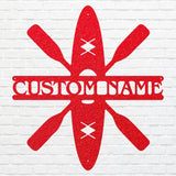 Paddle Board Custom Metal Wall Art, Wall Decoration, Nautical Wall Art, Metal Art Wall Decor, Lake House Decor, Metal Artwork