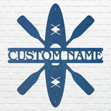 Paddle Board Custom Metal Wall Art, Wall Decoration, Nautical Wall Art, Metal Art Wall Decor, Lake House Decor, Metal Artwork