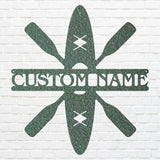 Paddle Board Custom Metal Wall Art, Wall Decoration, Nautical Wall Art, Metal Art Wall Decor, Lake House Decor, Metal Artwork