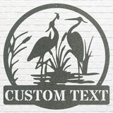 Heron Wall Art, Custom Metal Art, Wildlife Metal Wall Art, Bird Wall Art, Farmhouse Wall Art, Metal Wall Decor, Bird Lover Gift
