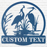 Heron Wall Art, Custom Metal Art, Wildlife Metal Wall Art, Bird Wall Art, Farmhouse Wall Art, Metal Wall Decor, Bird Lover Gift