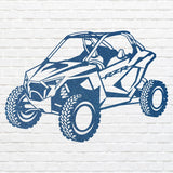 UTV Metal Art, Car Wall Decor, UTV Wall Art for Garage Decor, Garage Art, Metal Wall Art for Car Enthusiast, Car Lover Gift