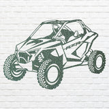 UTV Metal Art, Car Wall Decor, UTV Wall Art for Garage Decor, Garage Art, Metal Wall Art for Car Enthusiast, Car Lover Gift
