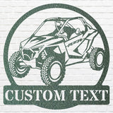Off Road UTV Wall Art, Custom Text Garage Sign, Laser Cut Metal Sign, Car Art For Workshop, Metal Name Sign, Car Guy Gifts
