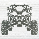 UTV Wall Art, Off Road Car Art, Laser Cut Metal Sign, Workshop Wall Sign, Metal Car Silhouette, Garage Wall Decor